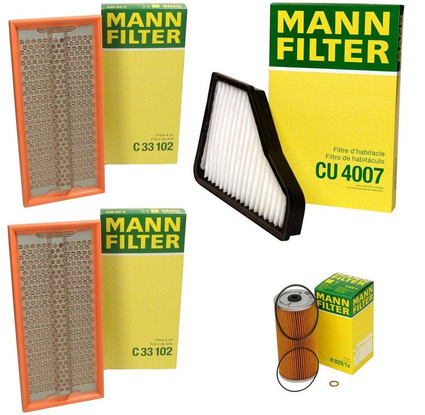 Mercedes Filter Service Kit 119180000967 - MANN-FILTER 1645260KIT